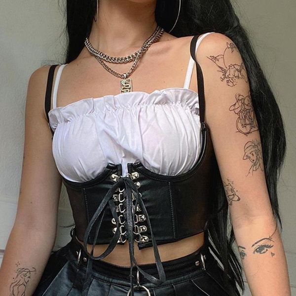 women's tanks & camis 2021 women slim body buckle waist belt corset ladies vintage wide waistband underbust casual solid color bandage, White
women's tanks & camis 2021 women slim body buckle waist belt corset ladies vintage wide waistband underbust casual solid color bandage, White