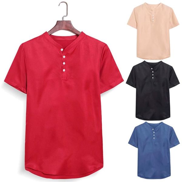 men summer casual fashion shirt short sleeve thin v-neck pure color blouse clothing 2021 clothes #5.2 men's shirts, White;black
men summer casual fashion shirt short sleeve thin v-neck pure color blouse clothing 2021 clothes #5.2 men's shirts, White;black