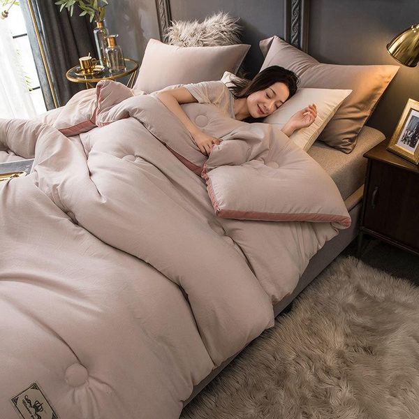 comforters & sets multi sizes winter home comforter soft cozy knitted cotton duvet warm fast heat graphene fiber thick quilted quilt
comforters & sets multi sizes winter home comforter soft cozy knitted cotton duvet warm fast heat graphene fiber thick quilted quilt