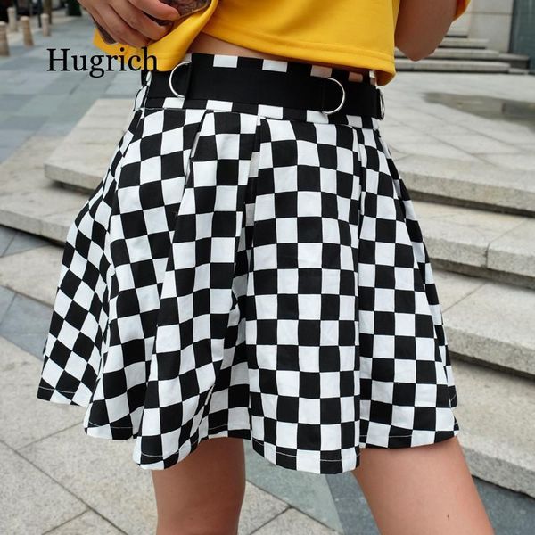 pleated checkerboard skirts womens high waisted checkered skirt harajuku dancing korean style sweat short mini, Black
pleated checkerboard skirts womens high waisted checkered skirt harajuku dancing korean style sweat short mini, Black