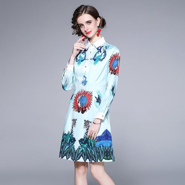 casual dresses 2021 animal print women dress long sleeve pleated mini d4536, Black;gray
casual dresses 2021 animal print women dress long sleeve pleated mini d4536, Black;gray