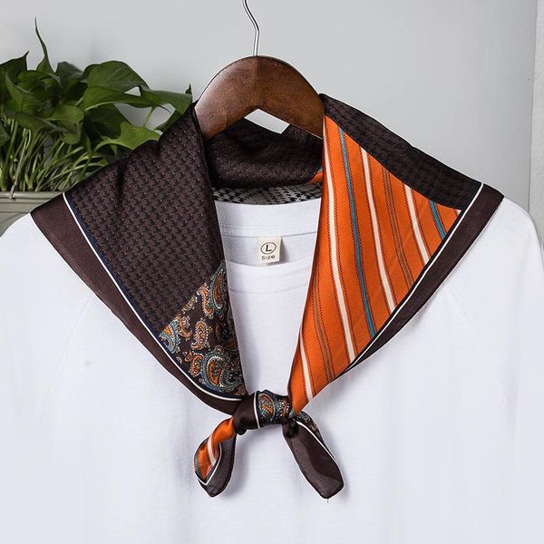 scarves women fashion square scarf striped cashew print silk and wrap ladies retro spring summer office hair neck foulard, Blue;gray
scarves women fashion square scarf striped cashew print silk and wrap ladies retro spring summer office hair neck foulard, Blue;gray
