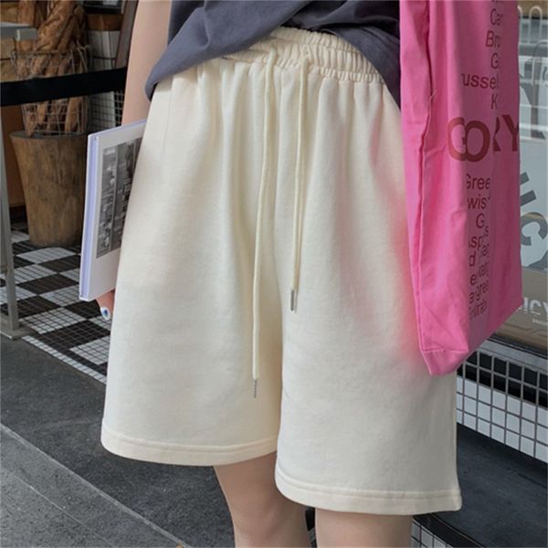 women's shorts hzirip casual sports solid female shorts released in a straight line arrival students will see all-match high waist wide, White;black
women's shorts hzirip casual sports solid female shorts released in a straight line arrival students will see all-match high waist wide, White;black