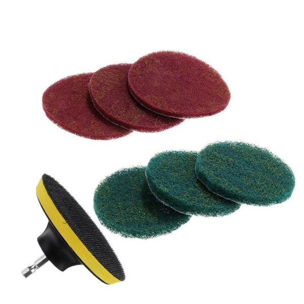 8pcs polishing scouring electric drill brush scrub pads grout power drills scrubber cleaning tub cleaner tools kit dusty
8pcs polishing scouring electric drill brush scrub pads grout power drills scrubber cleaning tub cleaner tools kit dusty