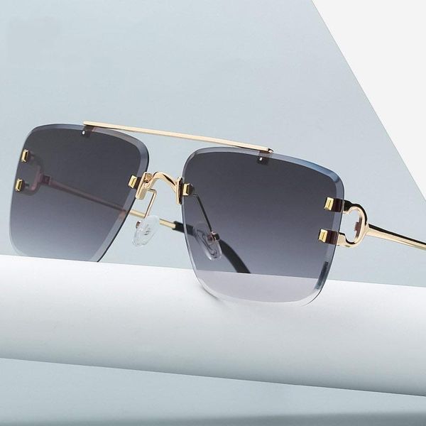 sunglasses cool fashion unique style rimless spikes rivets vintage female brand design mens, White;black
sunglasses cool fashion unique style rimless spikes rivets vintage female brand design mens, White;black