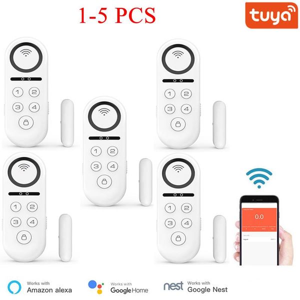 smart home control tuya wifi door sensor open / closed detectors alarm compatible with alexa google app
smart home control tuya wifi door sensor open / closed detectors alarm compatible with alexa google app