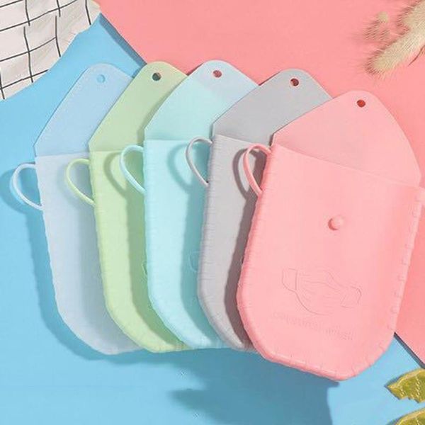 storage boxes & bins 1pc mask silicone clip multicolor portable bag reused face masks organizer dustproof cover holder case
storage boxes & bins 1pc mask silicone clip multicolor portable bag reused face masks organizer dustproof cover holder case
