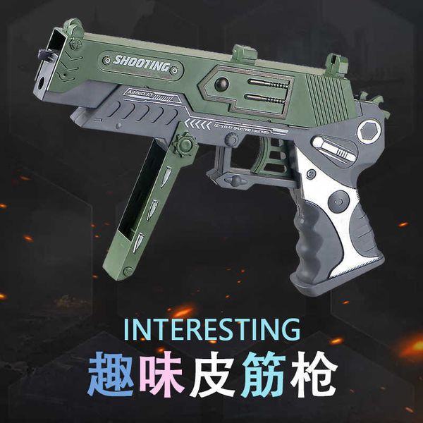 shell throwing soft bullet gun toy boy 8-year-old continuous rubber band gun creative gift children's pistol 10-year-old
shell throwing soft bullet gun toy boy 8-year-old continuous rubber band gun creative gift children's pistol 10-year-old