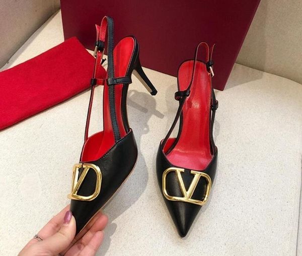 dress shoes 2021 summer genuine leather v metal buckle high-heeled sandals pointed toe stiletto slippers women fashion rivet, Black
dress shoes 2021 summer genuine leather v metal buckle high-heeled sandals pointed toe stiletto slippers women fashion rivet, Black