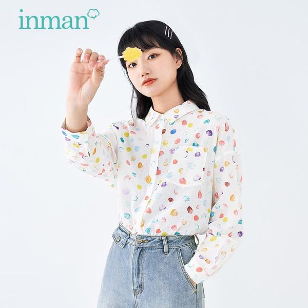 women's blouses & shirts inman sweet cute shirt women kawaii funny interesting long sleeve flower petal shape pattern print blouse lady, White
women's blouses & shirts inman sweet cute shirt women kawaii funny interesting long sleeve flower petal shape pattern print blouse lady, White
