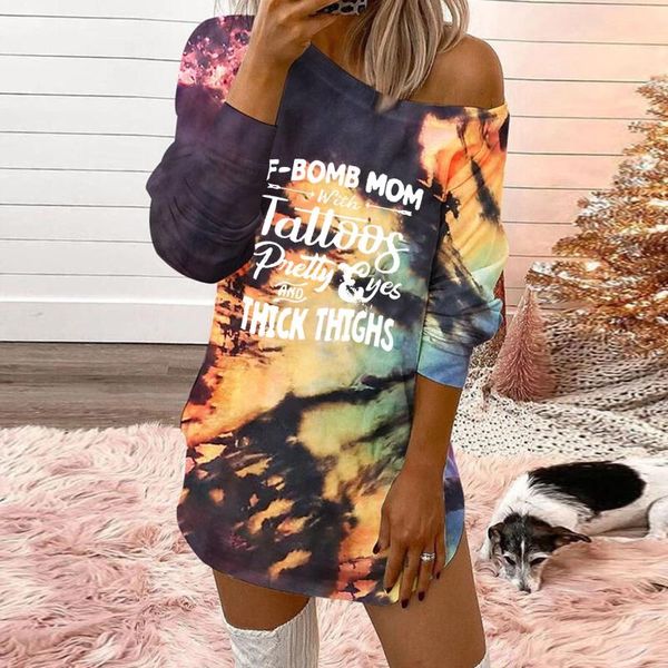 casual dresses women's tie-dye dress o-neck long sleeve ruched midi off shoulder cami ruffles sweatshirts sudadera mujer, Black;gray
casual dresses women's tie-dye dress o-neck long sleeve ruched midi off shoulder cami ruffles sweatshirts sudadera mujer, Black;gray