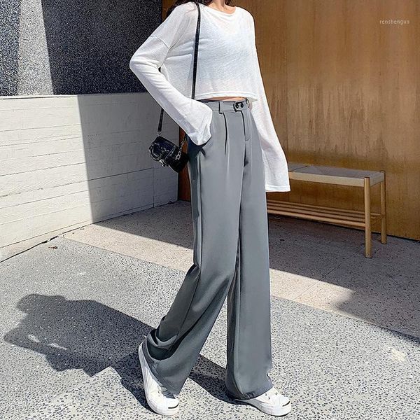 plus size straight tube suit pants women's high waist pant loose black wide leg autumn ladies trousers women & capris, Black;white
plus size straight tube suit pants women's high waist pant loose black wide leg autumn ladies trousers women & capris, Black;white