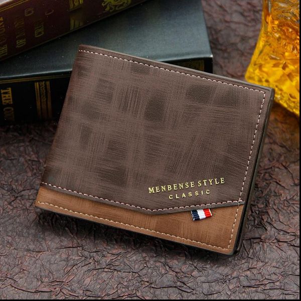 fashion mens wallet money bag solid color leather business short famous vintage walltes multi card soft purse coin, Red;black
fashion mens wallet money bag solid color leather business short famous vintage walltes multi card soft purse coin, Red;black