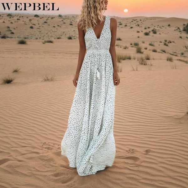 casual dresses wepbel dress summer fashion dotted prints slim women's sleeveless v-neck tassel high waist pleated beach, Black;gray
casual dresses wepbel dress summer fashion dotted prints slim women's sleeveless v-neck tassel high waist pleated beach, Black;gray