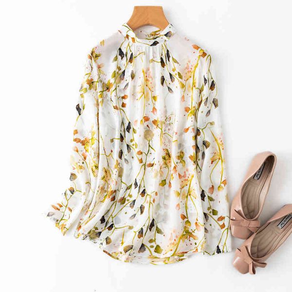 coat women's 100% mulberry silk stand collar shirt blouse long sleeve office work white floral jn530, Tan;black
coat women's 100% mulberry silk stand collar shirt blouse long sleeve office work white floral jn530, Tan;black