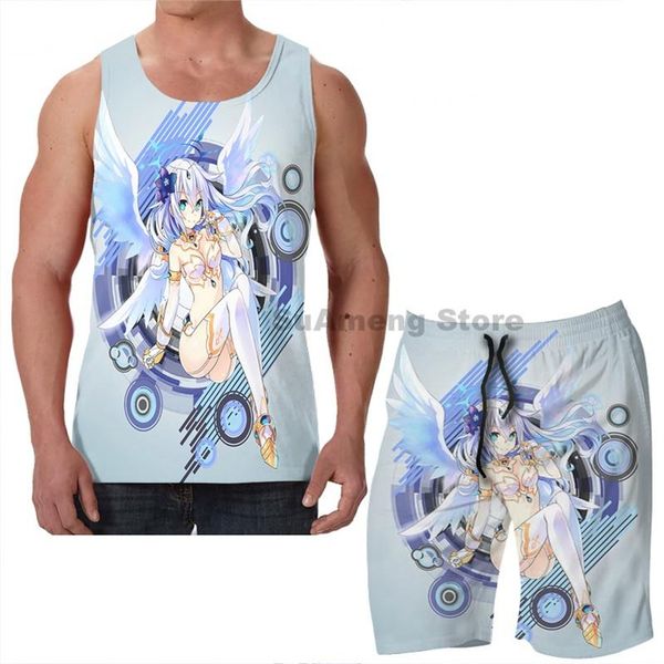 men's tracksuits summer print men tank women cyberdimension neptunia online (black heart noire) beach shorts sets fitness vest, Gray
men's tracksuits summer print men tank women cyberdimension neptunia online (black heart noire) beach shorts sets fitness vest, Gray