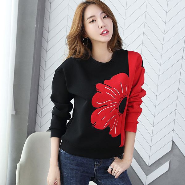 women's jackets hoodies solid spring the-neck long sleeve pullover's feather print with hoodie woman girl's clothes r4wm, Black;brown
women's jackets hoodies solid spring the-neck long sleeve pullover's feather print with hoodie woman girl's clothes r4wm, Black;brown