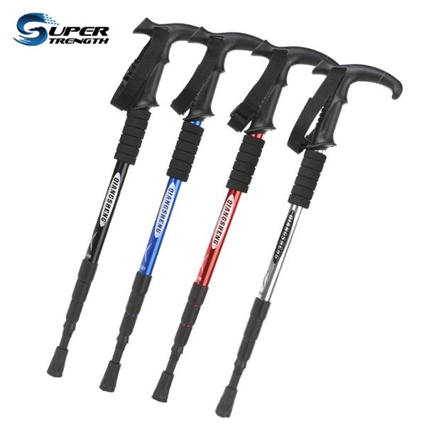 trekking poles ultra-light aluminum alloy 4-section caneadjustable mountaineering hiking pole equipm
trekking poles ultra-light aluminum alloy 4-section caneadjustable mountaineering hiking pole equipm