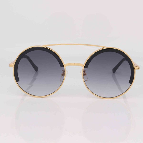 around metals frame women sunglass double bara9wj, White;black 
around metals frame women sunglass double bara9wj, White;black