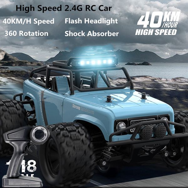 2.4g 4wd rc racing car 40km/h high speed drift vehical independent suspension shock absorber flash led headlights rc toys gifts 
2.4g 4wd rc racing car 40km/h high speed drift vehical independent suspension shock absorber flash led headlights rc toys gifts
