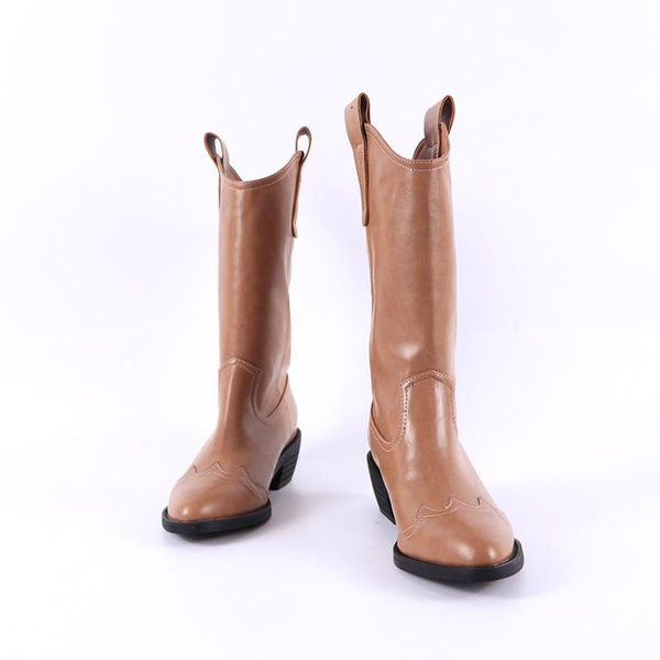 boots square autumn 2021 korean women's heel shoes pointed sleeve leather knight, Black
boots square autumn 2021 korean women's heel shoes pointed sleeve leather knight, Black