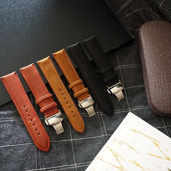 watch bands natobelt leather watchband 20mm 22mm calf strap butterfly buckle bracelet accessories wristbands, Black;brown
watch bands natobelt leather watchband 20mm 22mm calf strap butterfly buckle bracelet accessories wristbands, Black;brown