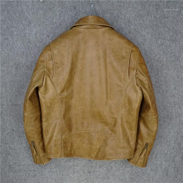 men's leather & faux real spring vintage autumn men jacket cow coat brown casual chaqueta cuero hombre pph455, Black
men's leather & faux real spring vintage autumn men jacket cow coat brown casual chaqueta cuero hombre pph455, Black