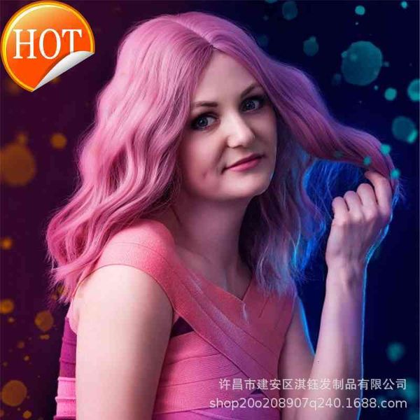selling wig women's fashion chemical fiber color medium long and short hair egg roll high temperature silk cap, Black
selling wig women's fashion chemical fiber color medium long and short hair egg roll high temperature silk cap, Black