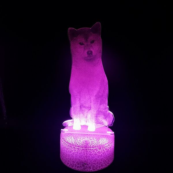3d led lights shiba inu multi color changing lamp for xmas dog nightlight party gift dropshipping
3d led lights shiba inu multi color changing lamp for xmas dog nightlight party gift dropshipping