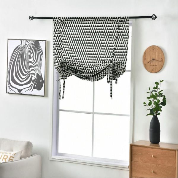 cotton linen printing geometric finished curtain belt semi shading balloon roman european curtains & drapes
cotton linen printing geometric finished curtain belt semi shading balloon roman european curtains & drapes