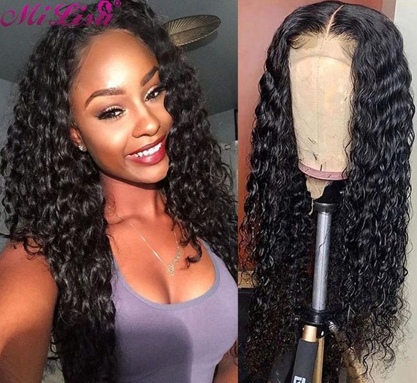 mi lisa 30 inch curly human hair wig pre plucked with baby for black women brazilian remy 150 density lace closure wig1, Black;brown
mi lisa 30 inch curly human hair wig pre plucked with baby for black women brazilian remy 150 density lace closure wig1, Black;brown