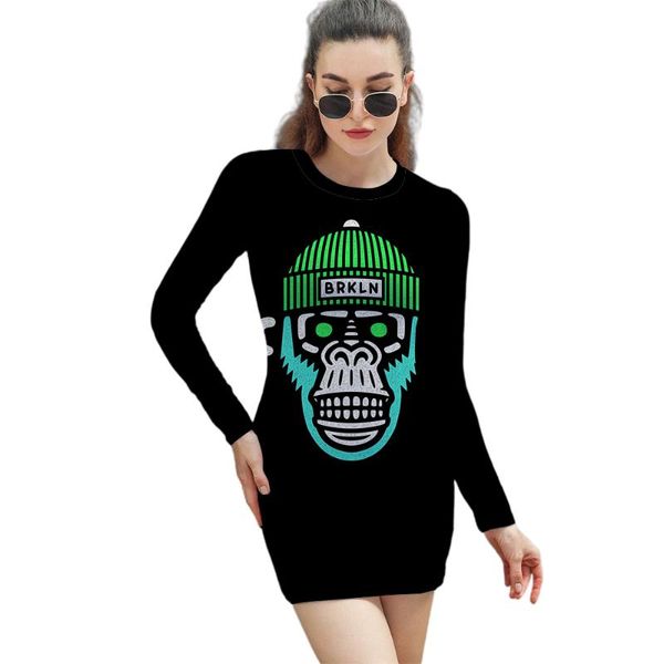 casual dresses dress women punk long sleeve skull print female long-sleeved hip-lifting one-piece skirt autumn winter 2021, Black;gray
casual dresses dress women punk long sleeve skull print female long-sleeved hip-lifting one-piece skirt autumn winter 2021, Black;gray