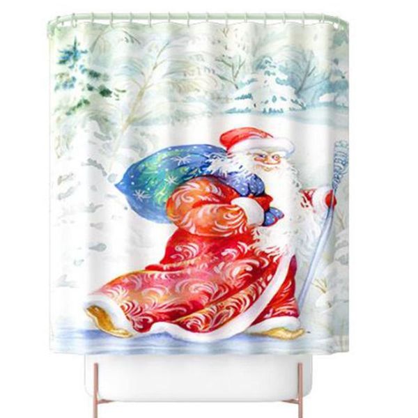 shower curtains polyester santa claus digital print curtain 180*180cm household bathroom
shower curtains polyester santa claus digital print curtain 180*180cm household bathroom