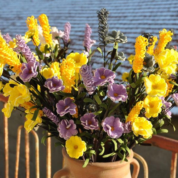 decorative flowers & wreaths simulation artificial flower fake daisies european style decoration for home party h99f
decorative flowers & wreaths simulation artificial flower fake daisies european style decoration for home party h99f