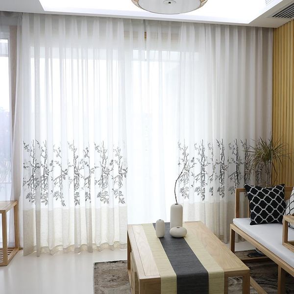 curtain & drapes chicity chinese style tulle curtains for living room embroidered plum blossom bedroom and kitchen customized
curtain & drapes chicity chinese style tulle curtains for living room embroidered plum blossom bedroom and kitchen customized