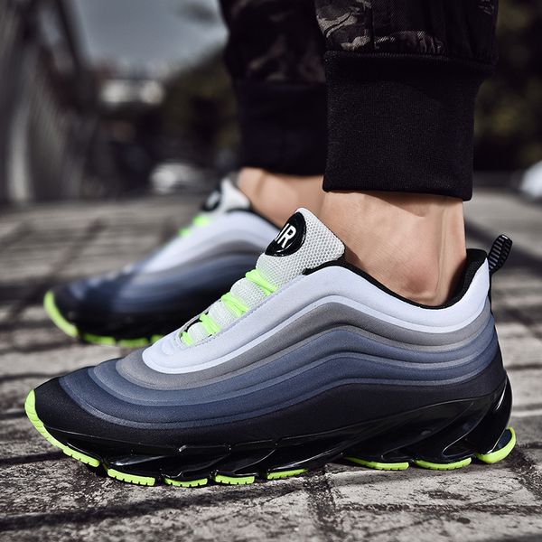 Top Fashion Designers Women Mens Running Shoes Black White Grey Volt Blue Red Jogging Sports Trainers Sneakers Big Size 39-46 Code: 100-2108
Top Fashion Designers Women Mens Running Shoes Black White Grey Volt Blue Red Jogging Sports Trainers Sneakers Big Size 39-46 Code: 100-2108