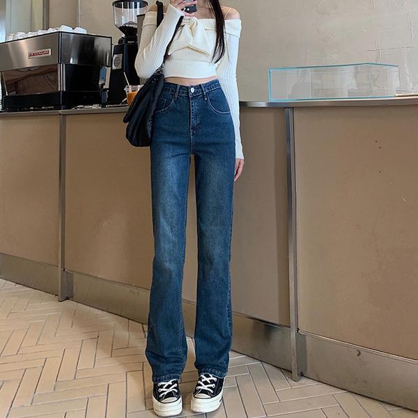 women's jeans casual hoge taille losse vrouwen denim streetwear vintage lange wijde pijpen broek vrouwelijke 2021, Blue
women's jeans casual hoge taille losse vrouwen denim streetwear vintage lange wijde pijpen broek vrouwelijke 2021, Blue