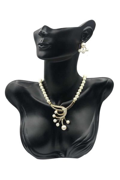 earrings & necklace women's fashion jewelry women bud themed pearl sets, Silver
earrings & necklace women's fashion jewelry women bud themed pearl sets, Silver