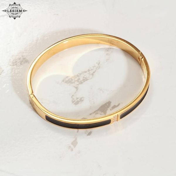 bangle lesiem fashion brand design luxurio 18kgp gold filled bracelet & for women black glue costume jewellery
bangle lesiem fashion brand design luxurio 18kgp gold filled bracelet & for women black glue costume jewellery