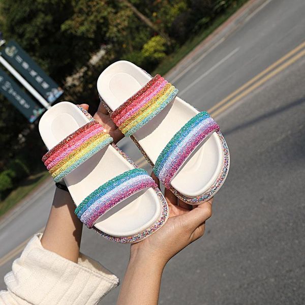 slippers 2021 summer cute fashion flats women sliders shoes woman white sandals girls ladies beach sandalias slides chinelos, Black
slippers 2021 summer cute fashion flats women sliders shoes woman white sandals girls ladies beach sandalias slides chinelos, Black