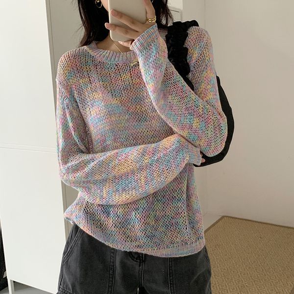 sweaters all match colorful hollow long sleeves mid-length women knitted sweet gentle loose autumn lady sweaters, White;black
sweaters all match colorful hollow long sleeves mid-length women knitted sweet gentle loose autumn lady sweaters, White;black