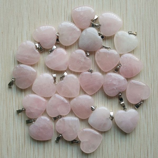 20mm rose quartz heart natural stone charms pendants for necklace jewelry making, Bronze;silver
20mm rose quartz heart natural stone charms pendants for necklace jewelry making, Bronze;silver