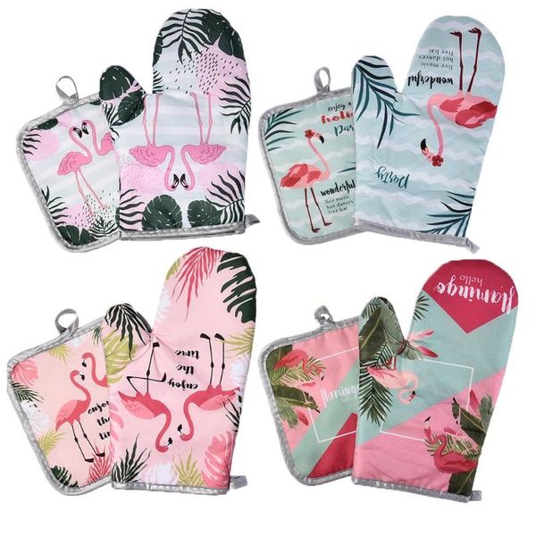 oven mitts 2 pieces flamingo pattern microwave gloves insulated pad cpadded anti-scalding high temperature resistant pot holder
oven mitts 2 pieces flamingo pattern microwave gloves insulated pad cpadded anti-scalding high temperature resistant pot holder