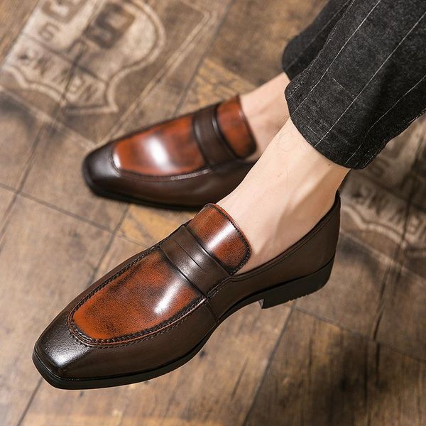 highquality british style men shoes season fashion dress small leather business casual hair stylist trendy, Black
highquality british style men shoes season fashion dress small leather business casual hair stylist trendy, Black