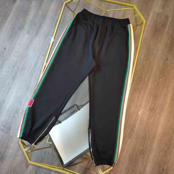 men's pants autumn trousers side zipper webbing stitching beamed sports pure cotton casual jogging for lovers 73o4, Black
men's pants autumn trousers side zipper webbing stitching beamed sports pure cotton casual jogging for lovers 73o4, Black