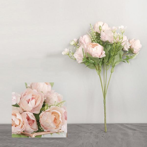 decorative flowers & wreaths 1 piece 7 heads artificial fake flower table decoration peony bouquet wedding home dried 
decorative flowers & wreaths 1 piece 7 heads artificial fake flower table decoration peony bouquet wedding home dried