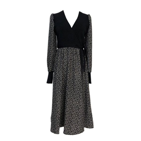 v-neck knee-length knitted floral print long-sleeve women black d3030 casual dresses, Black;gray
v-neck knee-length knitted floral print long-sleeve women black d3030 casual dresses, Black;gray