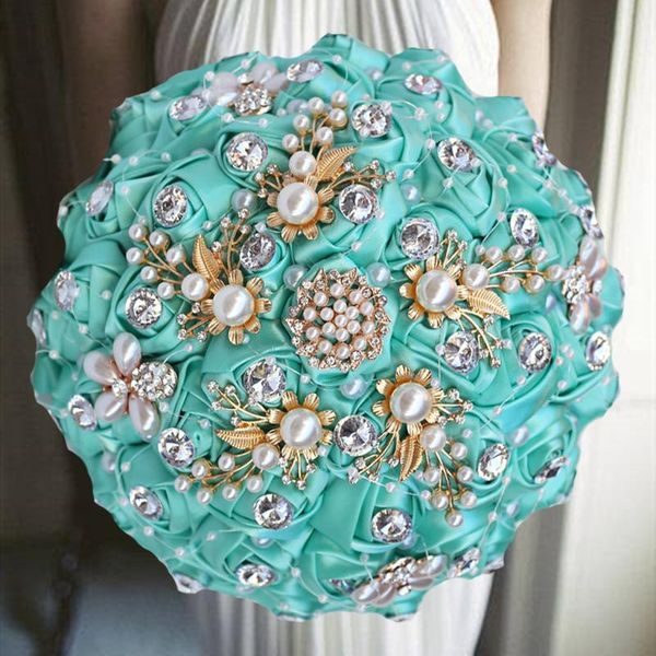 decorative flowers & wreaths 1pc/lot green ribbon bridal wedding flower with diamond for decoration
decorative flowers & wreaths 1pc/lot green ribbon bridal wedding flower with diamond for decoration