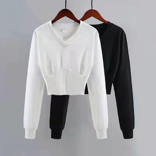 women's hoodies & sweatshirts vintage clothes women v neck black white crop long sleeve casual wild lady sweatshirt cotton pullover
women's hoodies & sweatshirts vintage clothes women v neck black white crop long sleeve casual wild lady sweatshirt cotton pullover