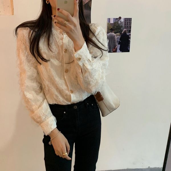 dress arrival elegant women shirt lace sleeve solid embroidery korean style loose blouse blusas, White
dress arrival elegant women shirt lace sleeve solid embroidery korean style loose blouse blusas, White